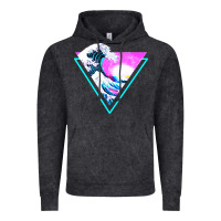Vintage Black vaporwave aesthetic Vintage Hoodie - linhVisuals