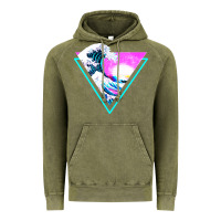 Vintage Olive vaporwave aesthetic Vintage Hoodie - linhVisuals