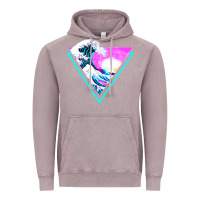 Vintage Zinc vaporwave aesthetic Vintage Hoodie - linhVisuals