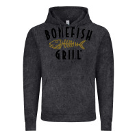 Vintage Black bonefish grill Vintage Hoodie - linhVisuals