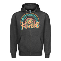 Charcoal Heather be kind Zipper Hoodie - JahusDesignShop