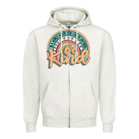 Oatmeal Heather be kind Zipper Hoodie - JahusDesignShop
