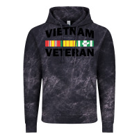 Cloud Black vietnam veteran flag Vintage Hoodie - linhVisuals