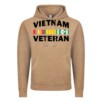 Vintage Coffee vietnam veteran flag Vintage Hoodie - linhVisuals