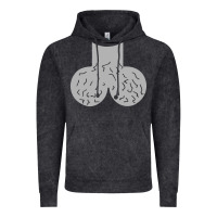Vintage Black dick head ball sack Vintage Hoodie - linhVisuals