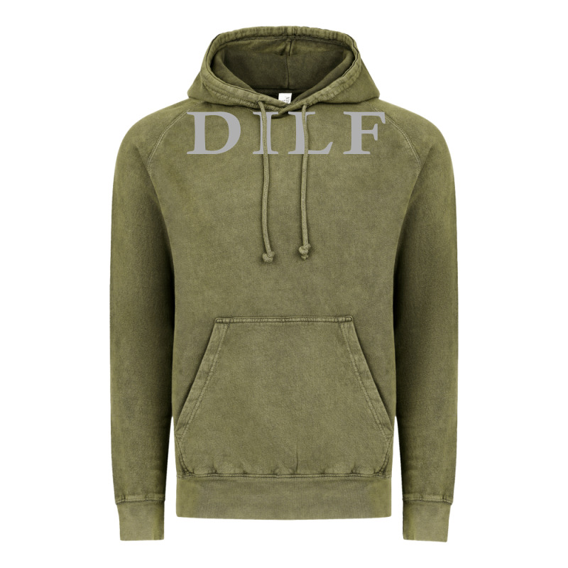 Dilf Vintage Hoodie by linhVisuals | Teevron