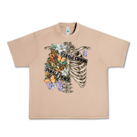 Burro inhale peace exhale chaos chest Urban Heavy Tee - FaDigitalArtStudio