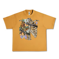 Peanut Butter inhale peace exhale chaos chest Urban Heavy Tee - FaDigitalArtStudio