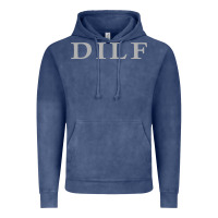 Vintage Denim dilf Vintage Hoodie - linhVisuals