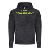 Vintage Black FRONT TOWARD ENEMY Vintage Hoodie - linhVisuals