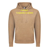 Vintage Coffee FRONT TOWARD ENEMY Vintage Hoodie - linhVisuals
