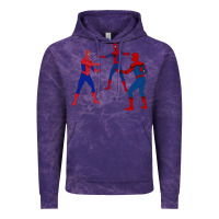 Cloud Purple spidey meme Vintage Hoodie - linhVisuals