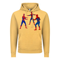 Vintage Mustard spidey meme Vintage Hoodie - linhVisuals