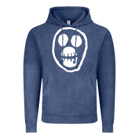 Vintage Denim the mighty boosh monkey skull Vintage Hoodie - linhVisuals