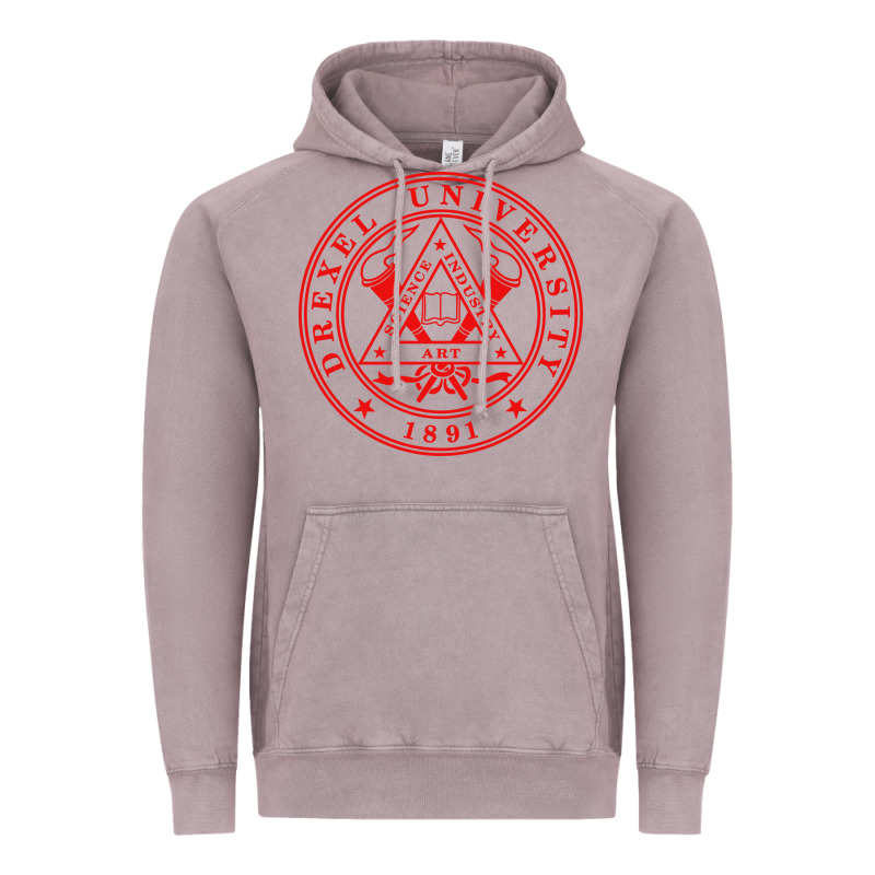 Drexel University Vintage Hoodie by linhVisuals | Teevron