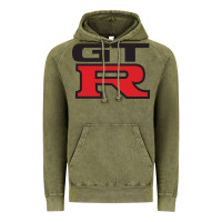 Vintage Olive gtr Vintage Hoodie - linhVisuals
