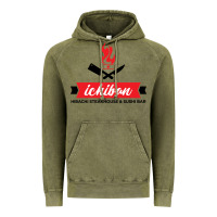 Vintage Olive ichiban steakhouse Vintage Hoodie - linhVisuals