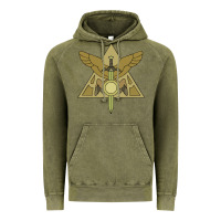 Vintage Olive hexside covens Vintage Hoodie - linhVisuals