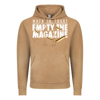 Vintage Camel when in doubt empty the magazine Vintage Hoodie - linhVisuals