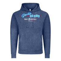 Vintage Denim roadhouse double deuce Vintage Hoodie - linhVisuals