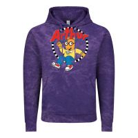 Cloud Purple Funko Up Arthur Vintage Hoodie - linhVisuals
