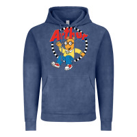 Vintage Denim Funko Up Arthur Vintage Hoodie - linhVisuals
