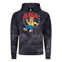 Cloud Black Funko Up Arthur Vintage Hoodie - linhVisuals