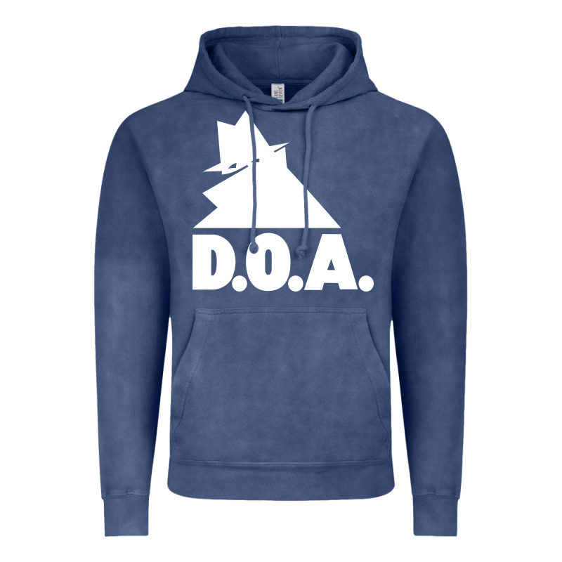 The Doa Punk New Silhouette Design Vintage Hoodie by linhVisuals | Teevron