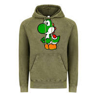 Vintage Olive Yoshi Green Vintage Hoodie - linhVisuals