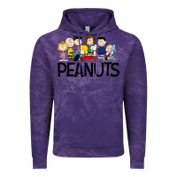 Cloud Purple the peanuts Vintage Hoodie - linhVisuals