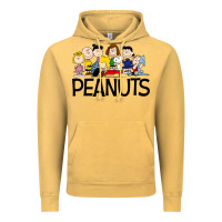 Vintage Mustard the peanuts Vintage Hoodie - linhVisuals