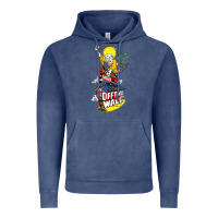 Vintage Denim #vans off the wall Vintage Hoodie - linhVisuals