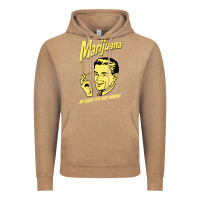 Vintage Coffee the marijuana weed Vintage Hoodie - linhVisuals