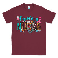 Burgundy oncology nurse Classic Tee - OliviaCreatesArt