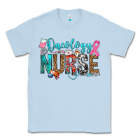 Dusty Blue oncology nurse Classic Tee - OliviaCreatesArt