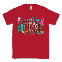 Red oncology nurse Classic Tee - OliviaCreatesArt
