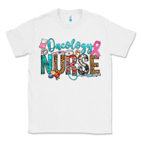 White oncology nurse Classic Tee - OliviaCreatesArt