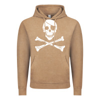 Vintage Coffee skull crossbones Vintage Hoodie - linhVisuals
