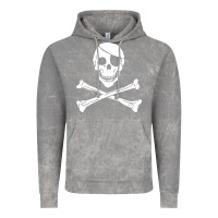 Cloud Rock skull crossbones Vintage Hoodie - linhVisuals