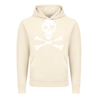 Vintage Artic skull crossbones Vintage Hoodie - linhVisuals