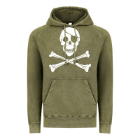 Skull Crossbones Vintage Hoodie | Teevron
