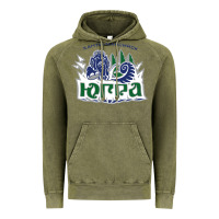 Vintage Olive yugra khanty mansiysk 2 Vintage Hoodie - linhVisuals