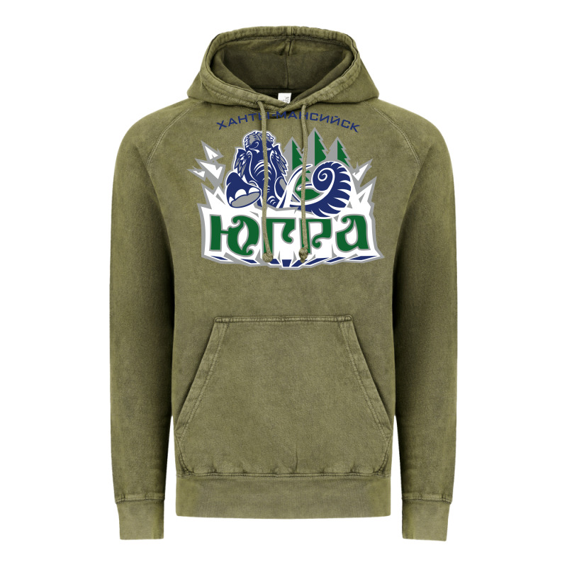 Yugra Khanty Mansiysk 2 Vintage Hoodie by linhVisuals | Teevron