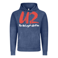 Vintage Denim U two unforgettable fire Vintage Hoodie - linhVisuals