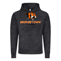Vintage Black georgetown college tiger Vintage Hoodie - linhVisuals