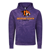Cloud Purple georgetown college tiger Vintage Hoodie - linhVisuals