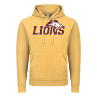 Vintage Mustard freed–hardeman university lion Vintage Hoodie - linhVisuals