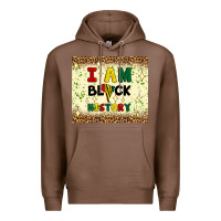 Chestnut i am black history Premium Hoodie - Artiststas