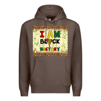 Coffee i am black history Premium Hoodie - Artiststas