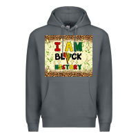 Rock i am black history Premium Hoodie - Artiststas